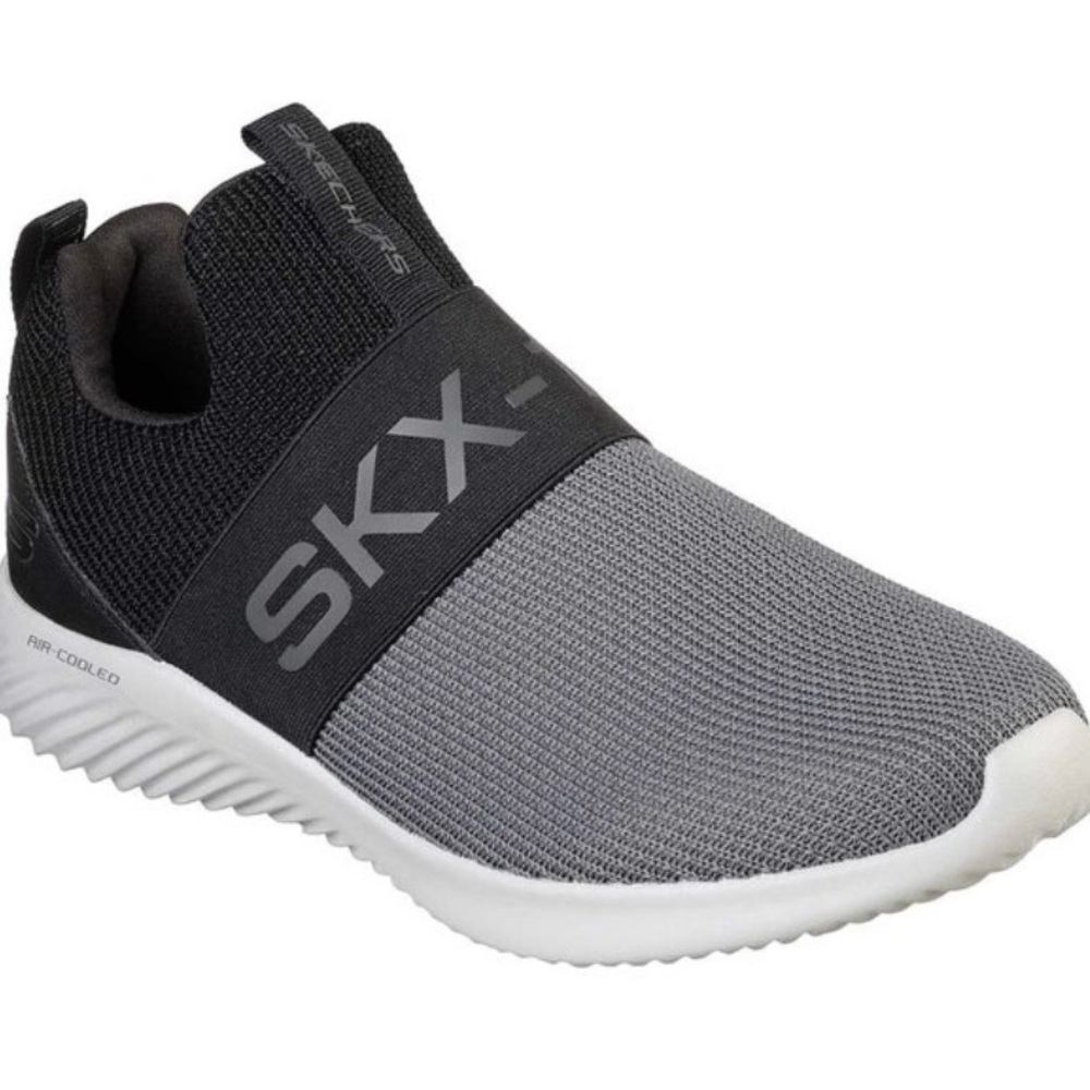 Skechers Black and Gray Sport Sneakers